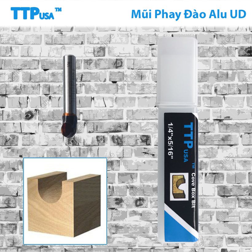 Mũi phay đào ud 10mm ttpusa
