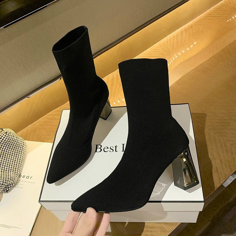 Bốt nữ đế trụ tráng gương cổ trun VIC mêm đi cảm giác thỏa mái