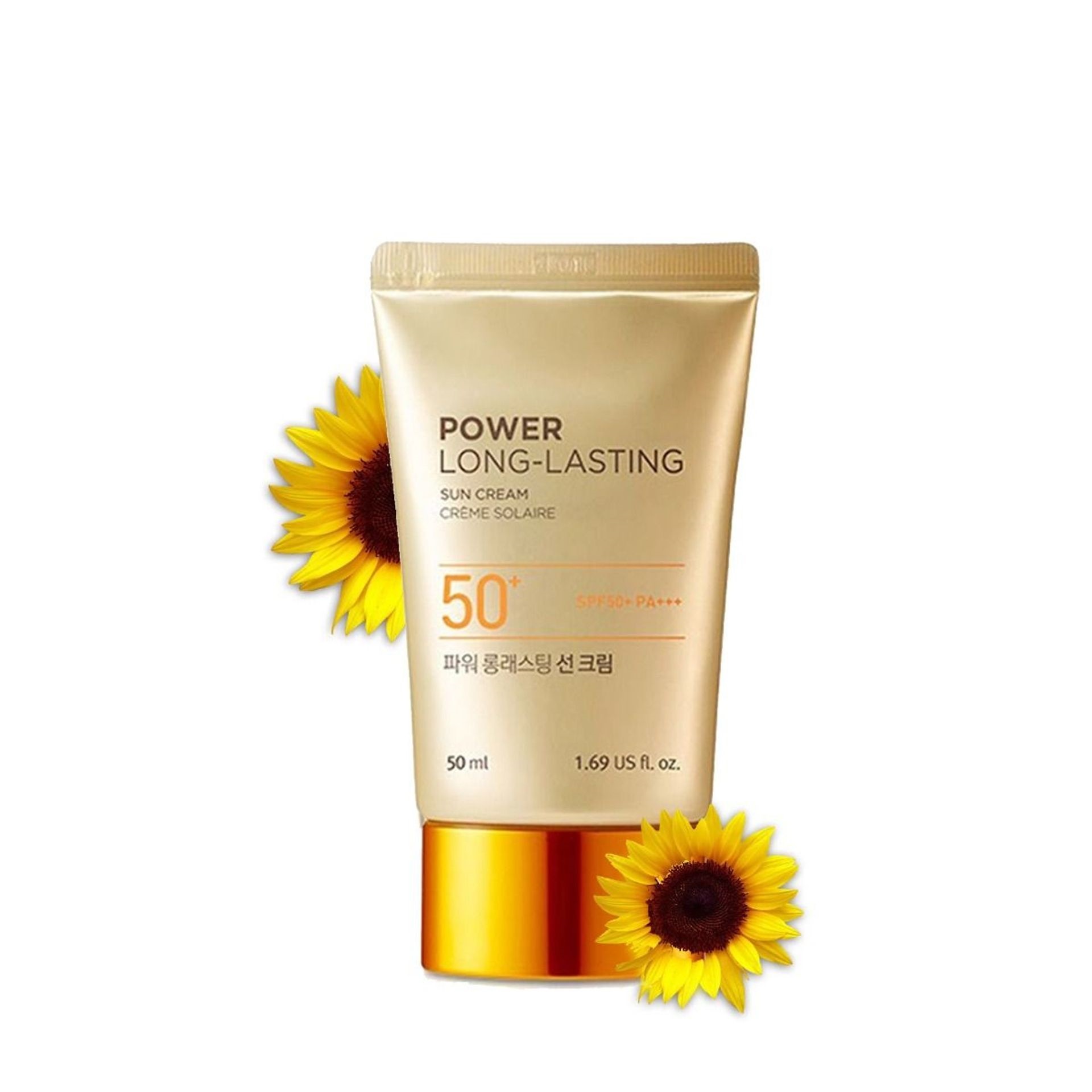 Kem Chống Nắng Trang Điểm The Face Shop Power Long Lasting Sun Cream 50ml
