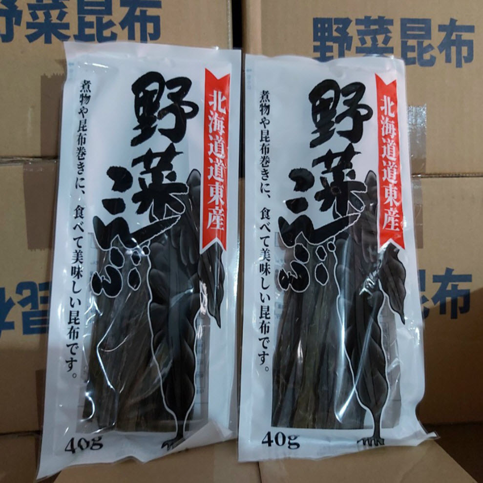 [HCM]Tảo bẹ Kombu khô nội địa Nhật gói 40g