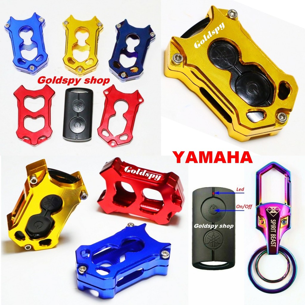Ốp chìa khóa smartkey yamaha exciter 155 vva, nvx, janus, nozza grande...móc khóa spirit beast