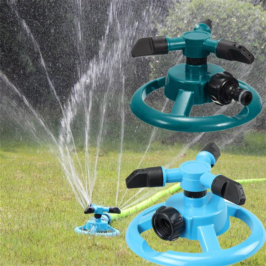 [HCM]Béc Vòi phun tưới cỏ tưới cây di động 3 cánh quay 360 độ