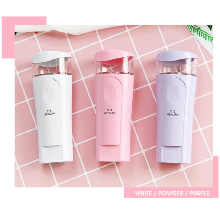 Máy Phun Sương Cầm Tay, Máy Phun Sương Mini, Máy Xông Mặt Mini – Công Nghệ Nano, Kiêm Sạc Dự Phòng