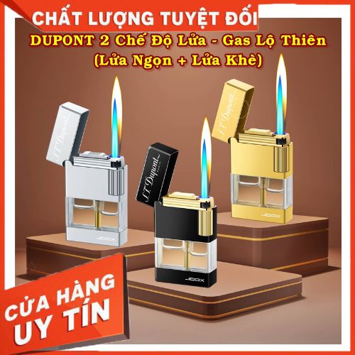 Bật lửa dupont 2 chế độ lửa - lộ thiên phiên bạn giới hạn joox -