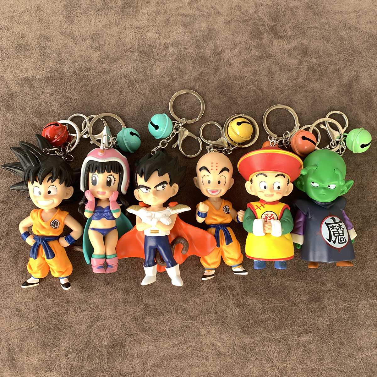 Móc Khóa 6 Mô Hình Dragon Ball Songoku Chichi Krilin Gohan Piccolo Chibi Cao 11cm Được Chọn Mẫu, Vừa Làm Móc Khóa, Vừa Làm Mô Hình Trang Trí