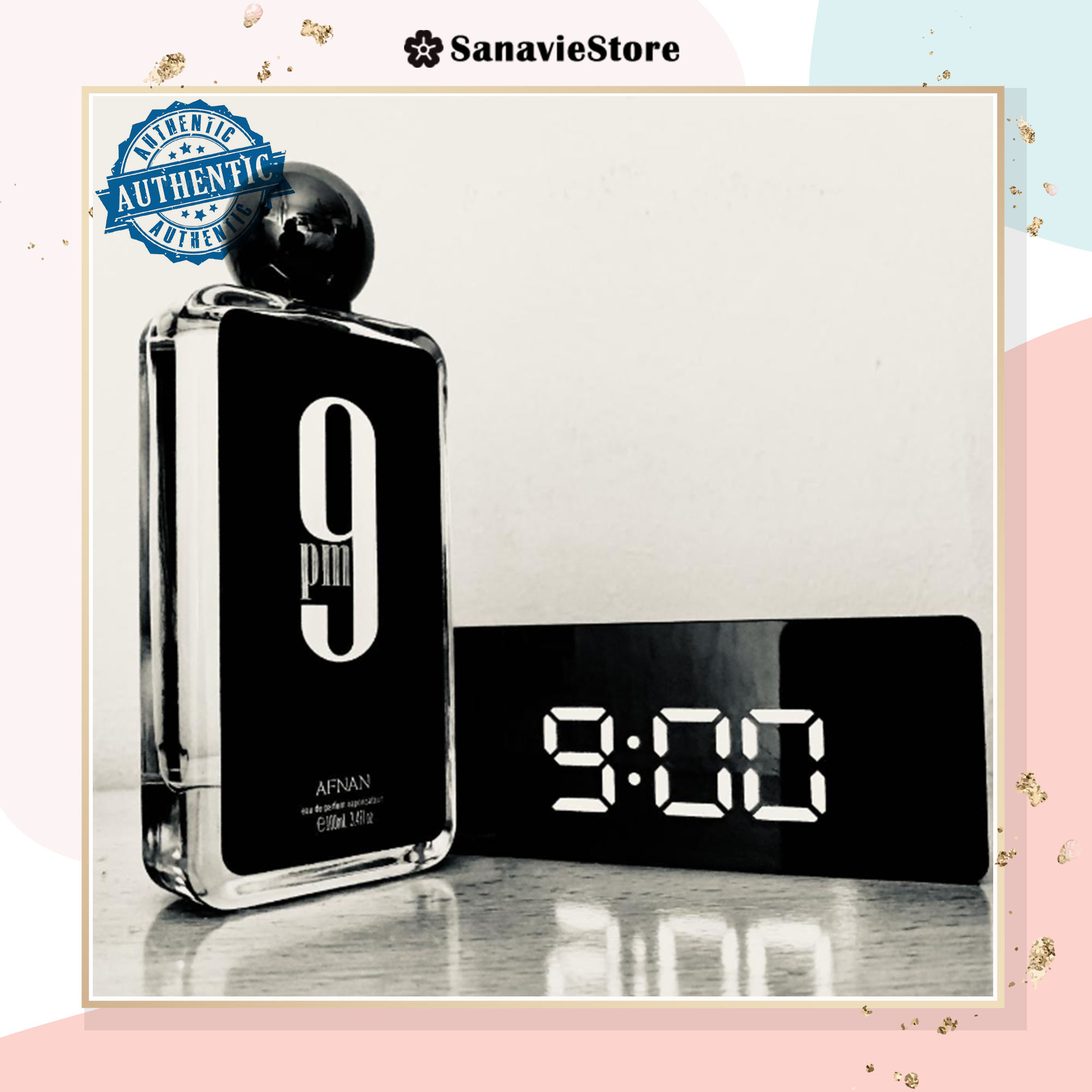 Nước hoa 9pm, nước hoa afnan 9pm for men edp mẫu thử 2ml, 5ml, 10ml nước hoa nam 9pm chính hãng
