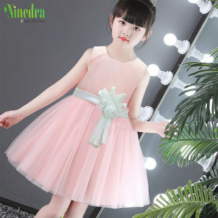 [HCM 💝 Freeship] Đầm công chúa cao cấp size nhí | Ninedra