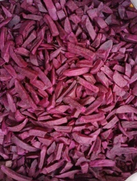 200g Khoai Lang Tím Nhật Sấy Khô hàng vụn Thơm giòn Ngon - Cam kết hàng Luôn Mới