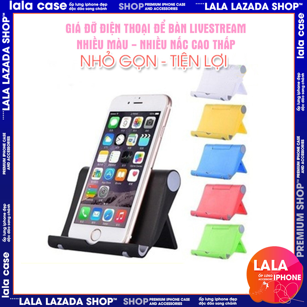 Giá đỡ điện thoại có thể gấp gọn kệ để mini tiện lợi chất lượng cao Phụ Kiện cho điên thoại livestream iphone