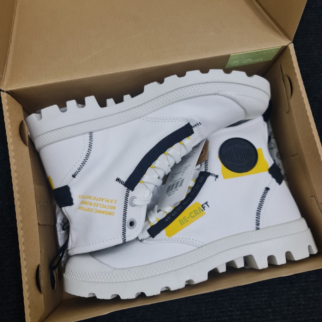 Giày palladium cổ cao recraft nam nữ 77220-116-m mikesneaker46