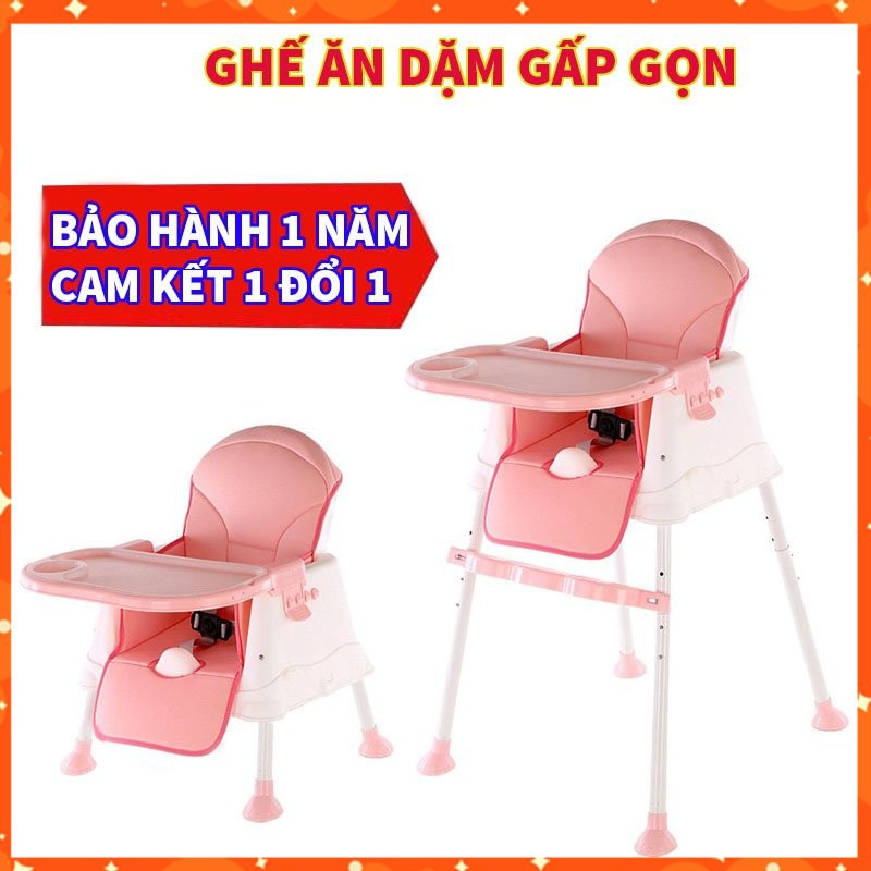 Ghế Ăn Dặm Belly Baby Thiết Kế Cao Cấp Full Phụ Kiện, Lắp Đặt Dễ Dàng