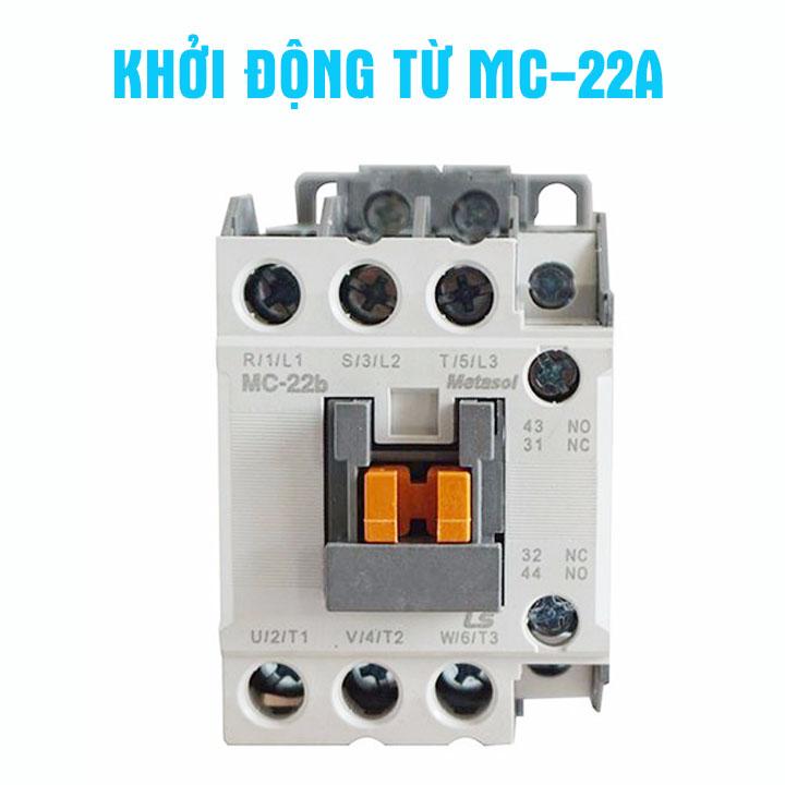 Khởi Động Từ MC 22A 220V
