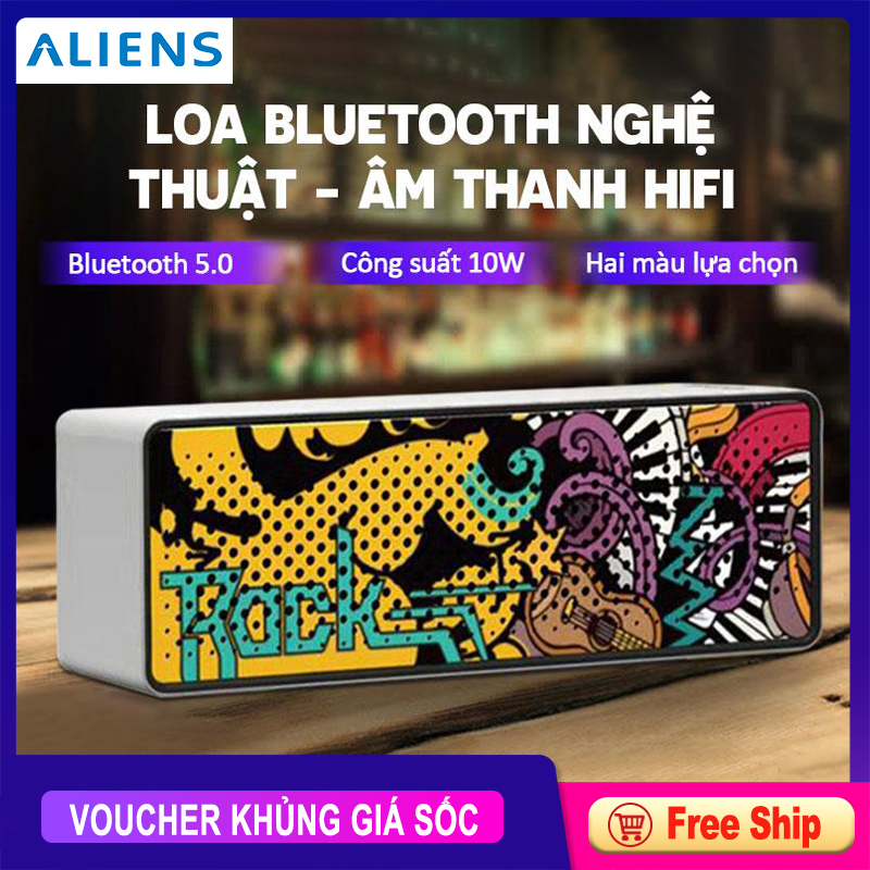 Loa bluetooth 5.0 âm thanh HIFI có hỗ trợ Sub siêu trầm - Bảo hành 6 tháng 1 đổi 1