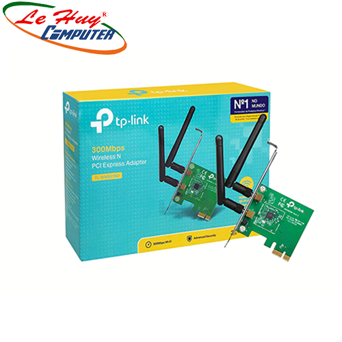 Bộ chuyển đổi không dây tp-link tl-wn881nd pci express chuẩn n tốc độ 300mbps