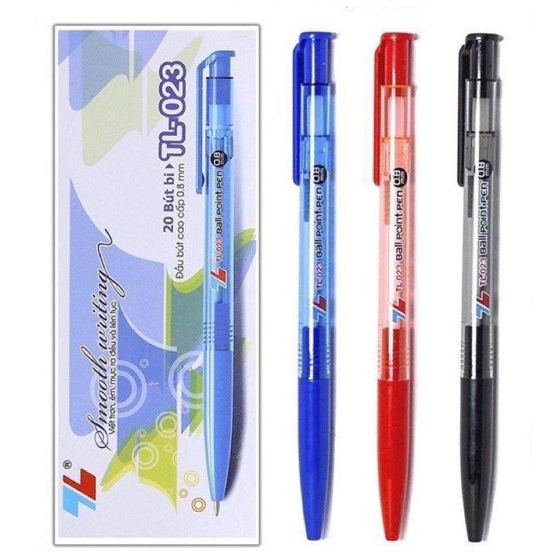 Hộp 20 bút bi thiên long tl-023