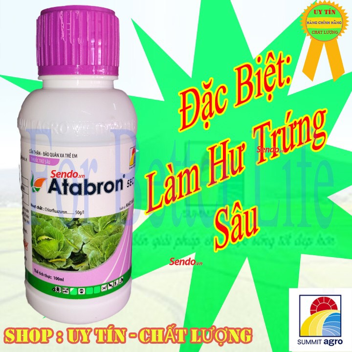 ATABRON 5EC – 200ml THUỐC TRỪ SÂU ĐÃ KHÁNG THUỐC GÂY HẠI TRÊN CÂY TRỒNG