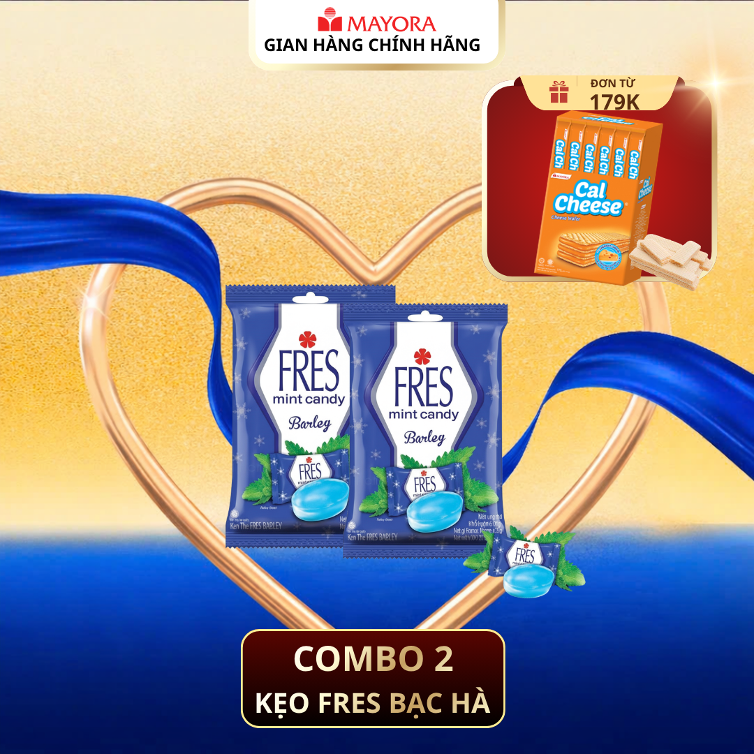 Combo 2 Kẹo The Fres Barley 150G