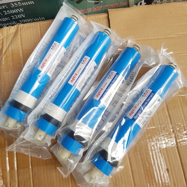 Lõi Lọc Nước Số 4 Màng RO AQUA FILTER 10 Lít-Xanh