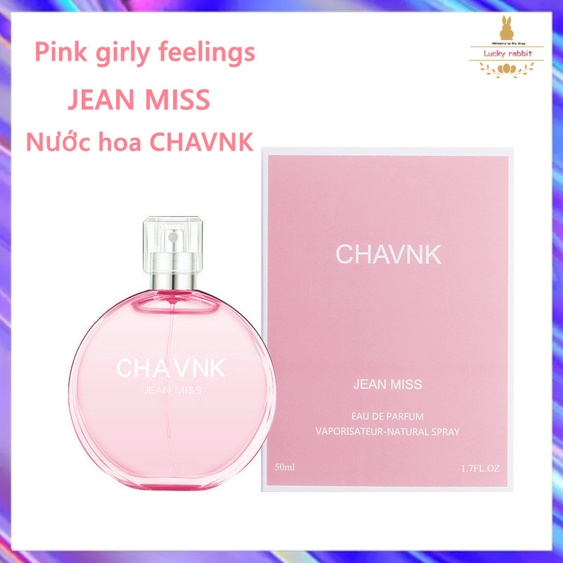  Nước hoa nữ cao cấp Chavnk lưu hương lâu nữ tính gợi cảm quyến rũ nhẹ nhàng với hương thơm tự nhiên ngọt ngào và thanh lịch dung tích 50ml 