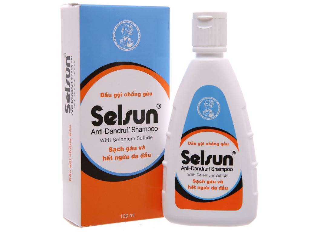 Dầu Gội Chống Gàu, giảm nấm Selsun 100ml