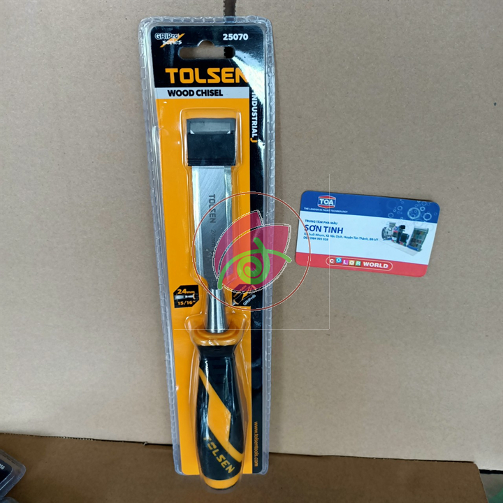 Đục gỗ cán nhựa 24mm tolsen 25070