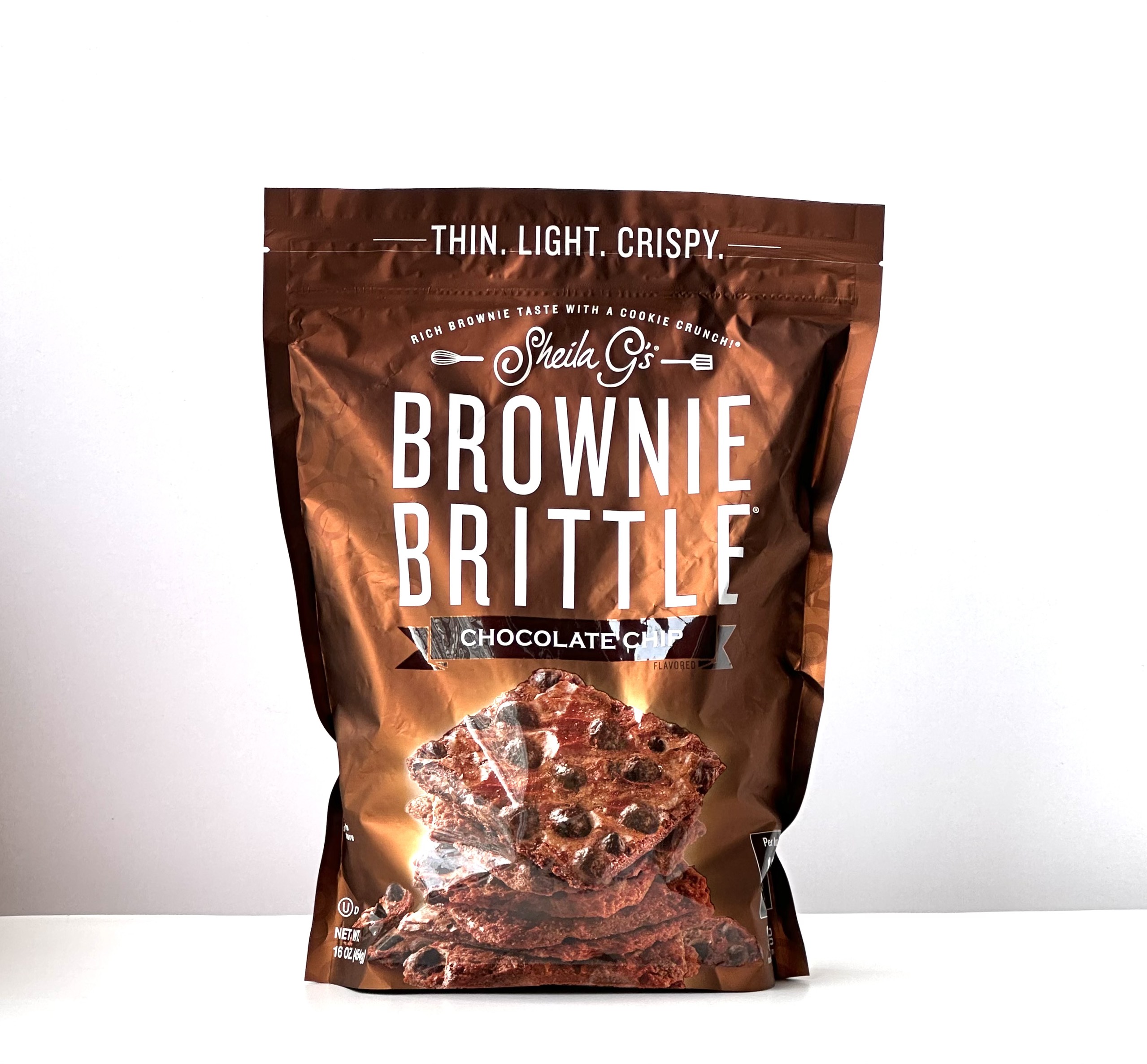 Brownie Brittle - Chocolate Chip 454g