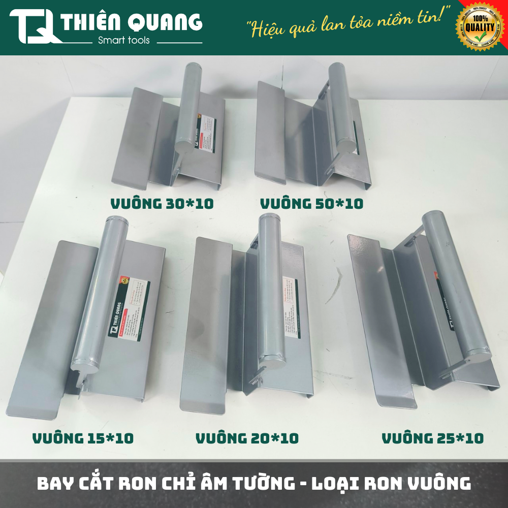 Bay cắt chỉ âm tường VUÔNG - Thiên Quang Smart tools