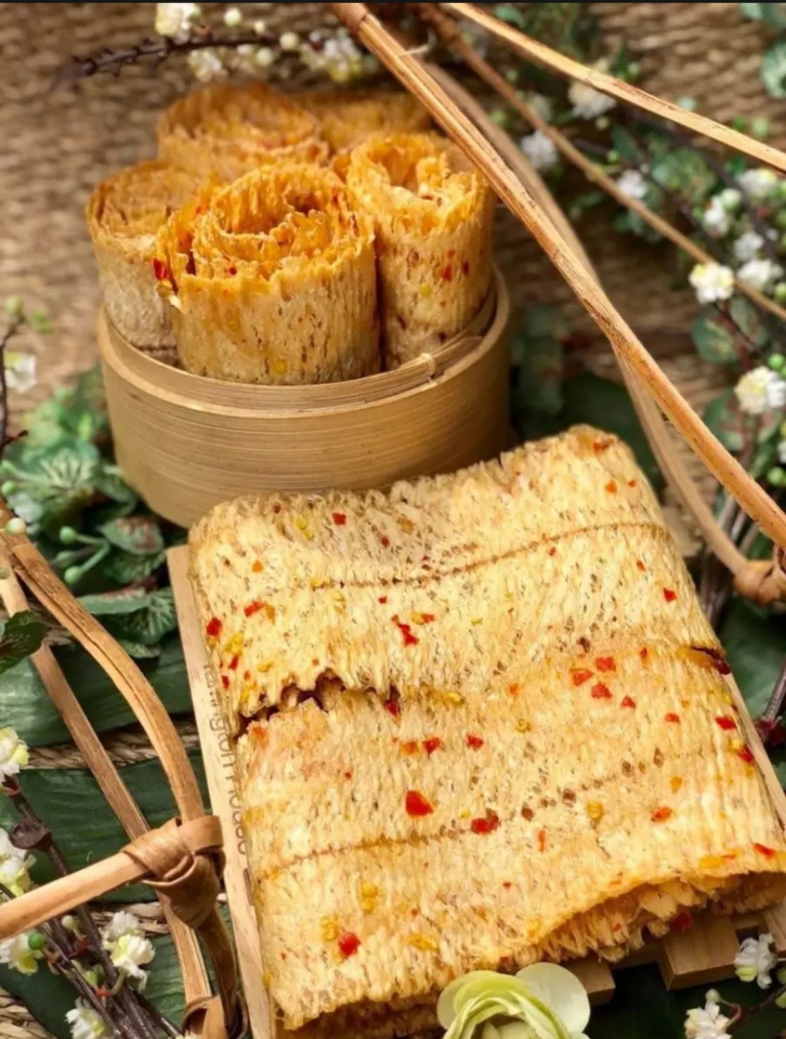Mực cán nguyên miếng tẩm gia vị 300g