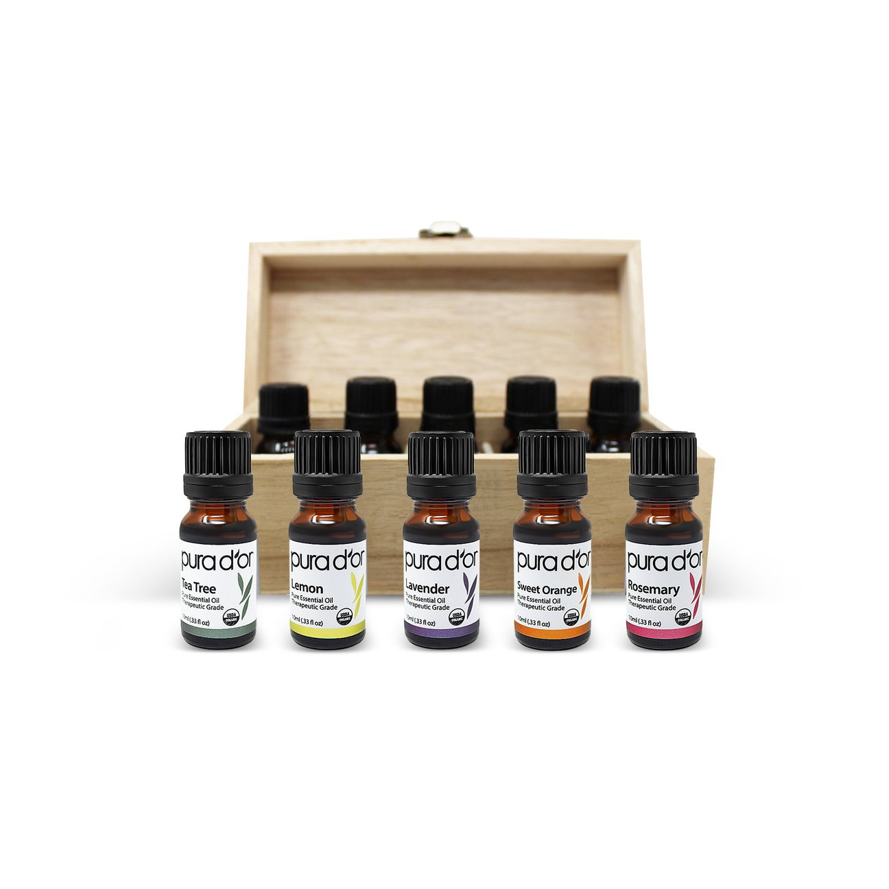Set 10 lọ tinh dầu hữu cơ / 10ml essential oil set