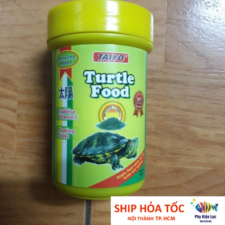 Thức ăn cho rùa-baba taiyo hủ 40gr