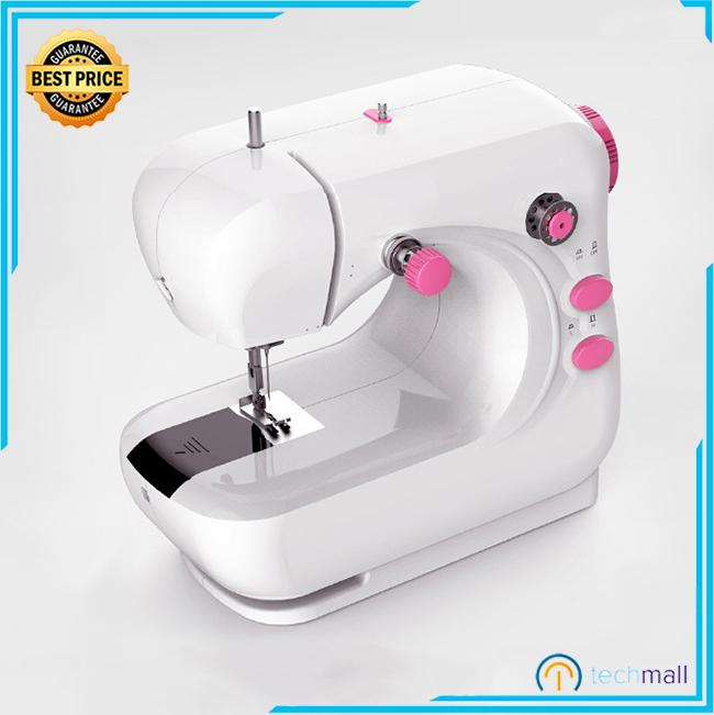 Máy máy mini gia đình jysm-306a - thiết kế cao cấp - may va quần áo dễ dàng - bảo hành 12 tháng.