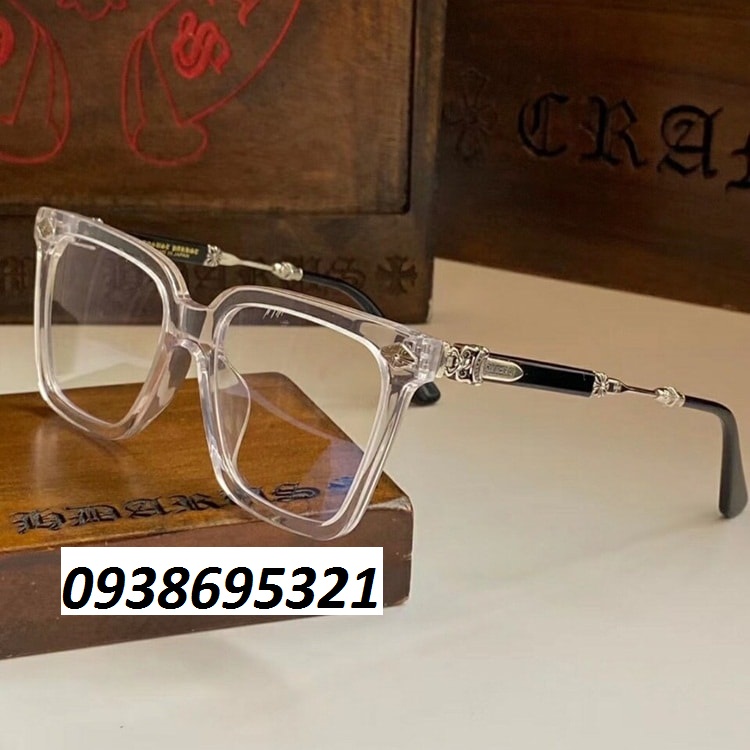 [HCM][Video+Ảnh Thật+Sale+Tặng Bao Đựng Kính+Tặng Khăn Lau] Kính Thời Trang Hàng Hiệu Cao Cấp Thiết Kế Gọng Trong Suốt Mạ Kim Loại Sang Trọng Trẻ Trung
