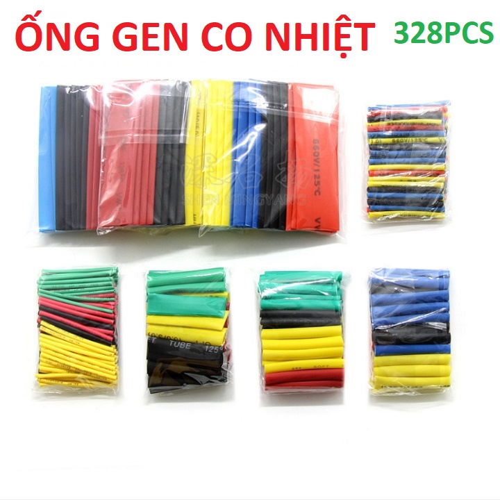Ống gen co nhiệt 328 cái