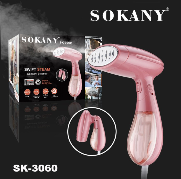 Bàn ủi hơi nước SOKANY cầm tay mới nhất 2020 loại xịn là quần áo, bàn là hơi nước ủi phẳng mọi chất vải bàn là quần áo thế hệ mới 2020 bàn là mini gấp gọn,ban, ban la hoi nuoc, bàn ủi hơi nước mini