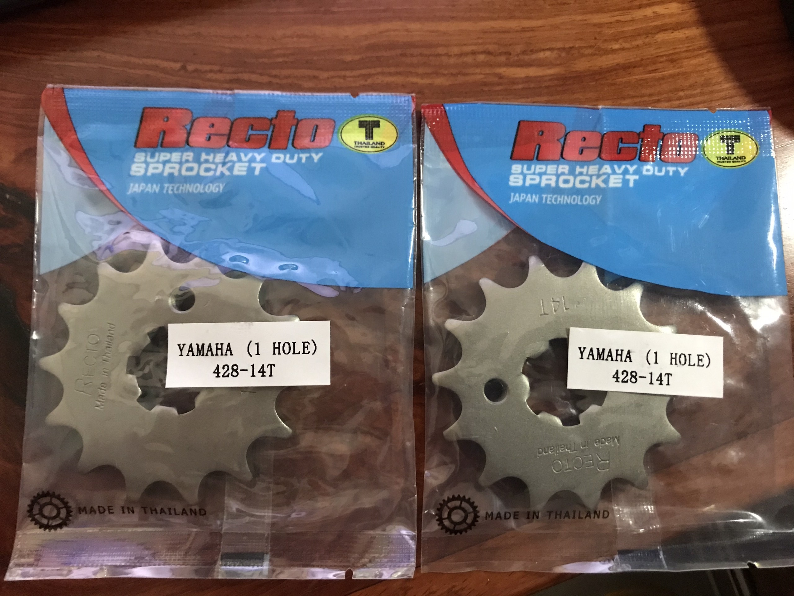 Nhông Recto chính hãng gắn Exciter 150