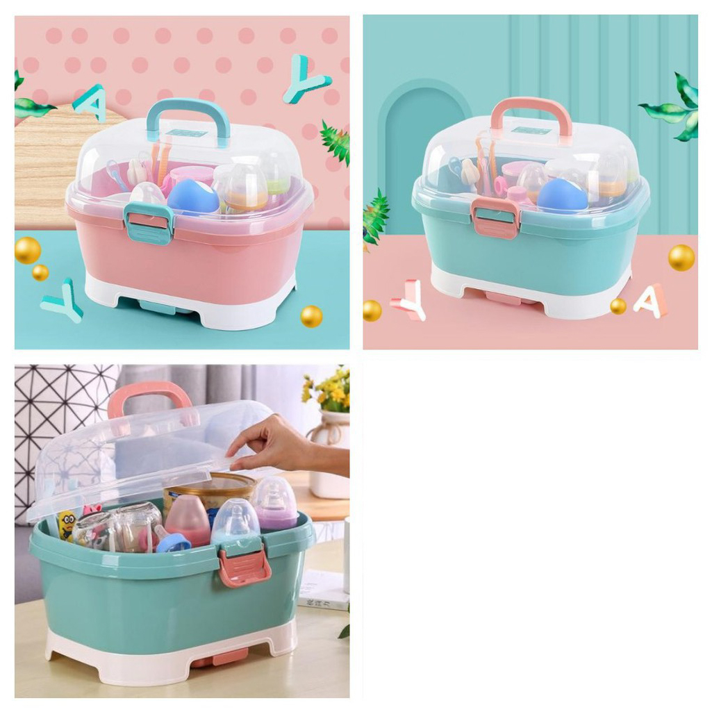 Khay úp bình đa năng Jupin phơi bình sữa cho bé, đựng đồ dùng cần thiết. Thiết kế đẹp mắt, ngăn bụi bẩn, an toàn, dễ sử dụng