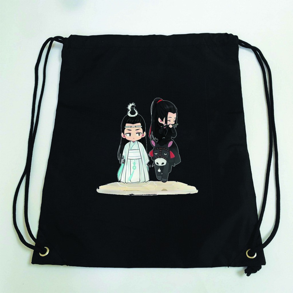 Balo dây rút in hình MA ĐẠO TỔ SƯ TRẦN TÌNH LỆNH chibi thời trang