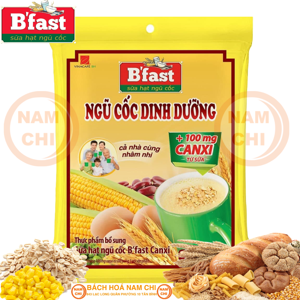 Ngũ cốc dinh dưỡng bfast vinacafe gói 20 túi