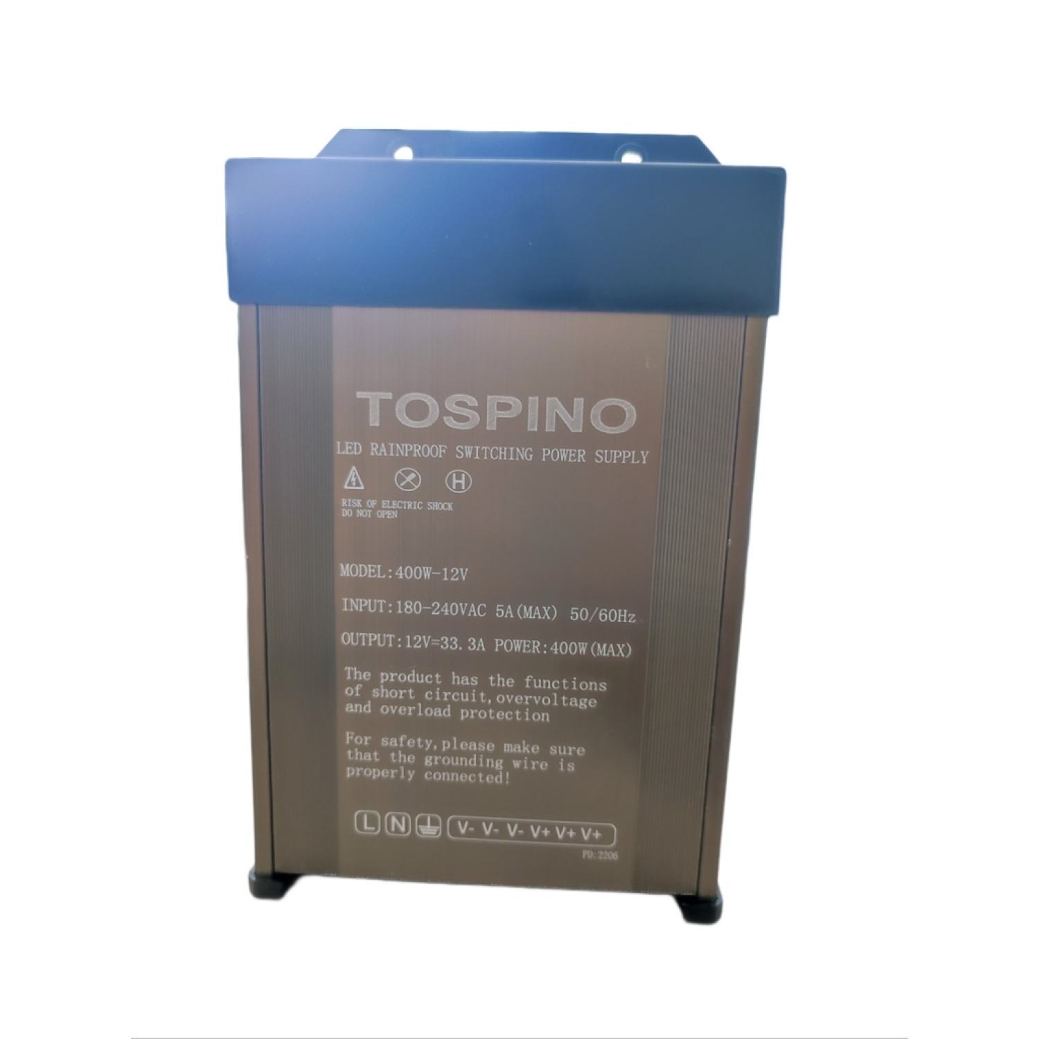Nguồn 12v33a 400w ngoài trời