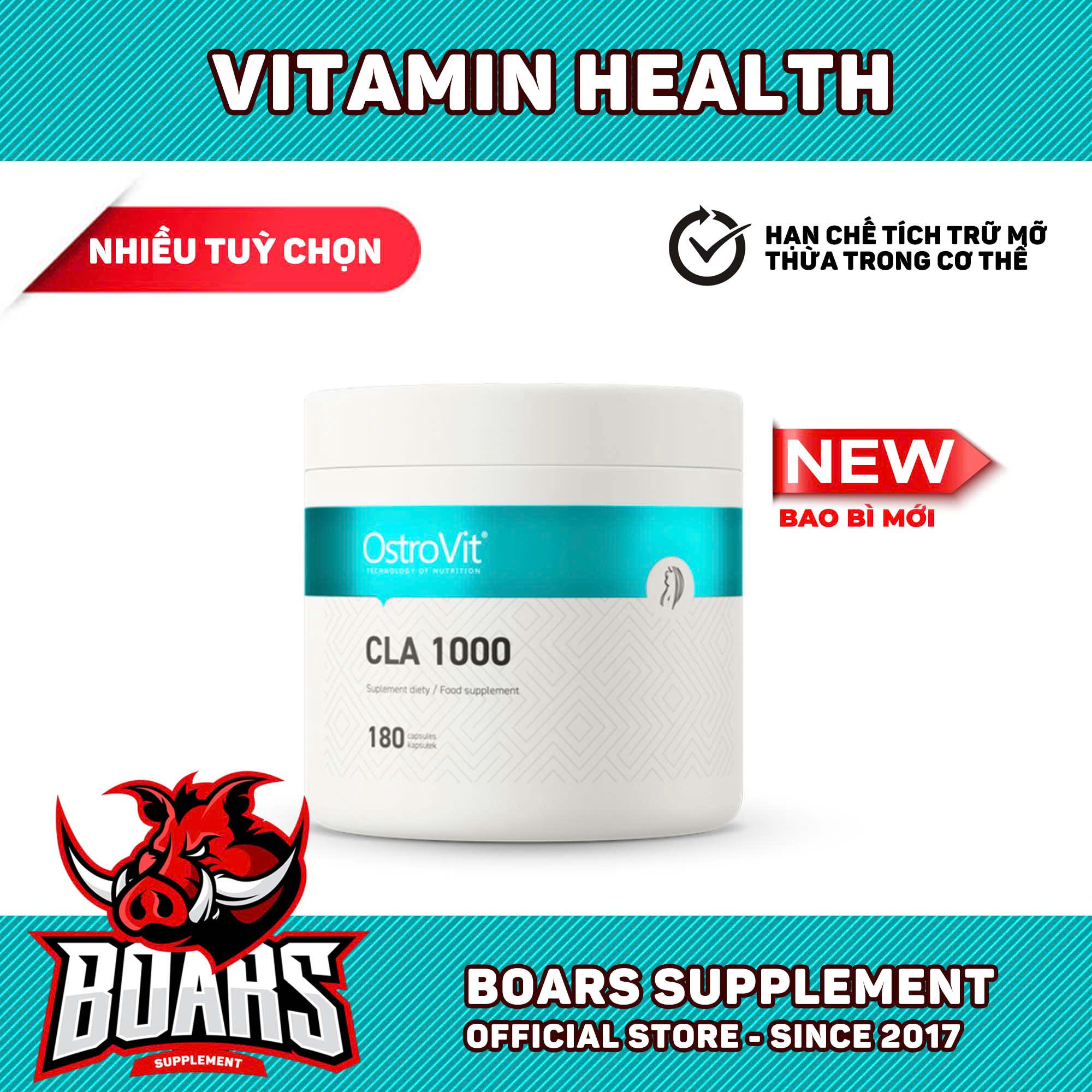 Ostoscrew CLA 1000mg, health food backing for slimming, spongy waste