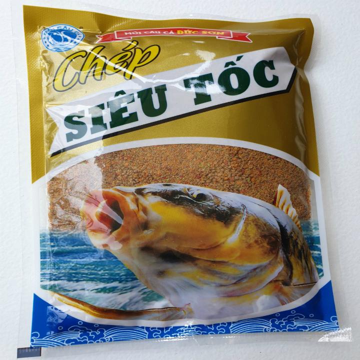 Bộ 3 gói mồi câu cá Chép siêu tốc, hãng mồi câu Đức Sơn