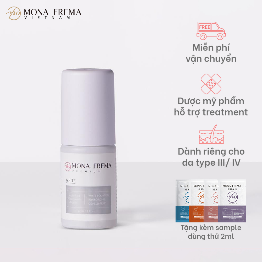 Serum dưỡng trắng da Mona Frema White- Equation Reinforcing Concentrate 30ml