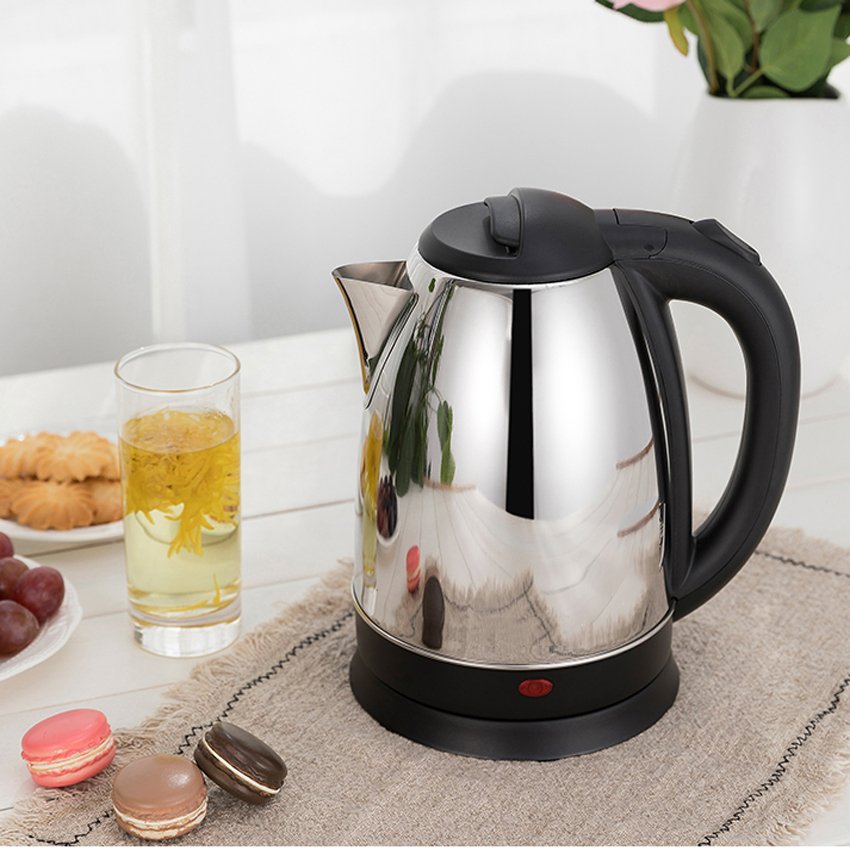 Ấm siêu tốc inox 1,8 lít electric kettle chính hãng đun sôi cực nhanh- bảo hành 12 tháng 1 đổi 1 nếu lỗi