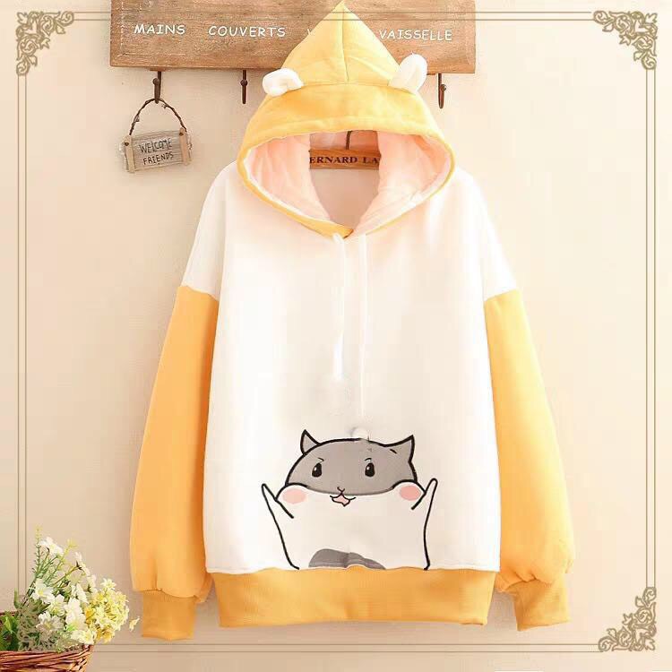Áo khoác hoodie nỉ in gấu thả tim cute,Áo Khoác Thời Trang Nữ mẫu mới nhất UT
