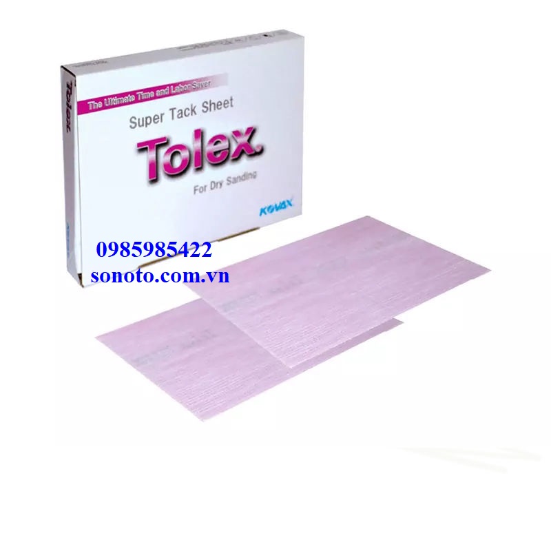 10 tờ Giấy nhám hạ cam đánh bóng Kovax SuperAssilex K1200, K1500, K2000, K3000 kích thước 130mmx170mm SONQUANGPHU422