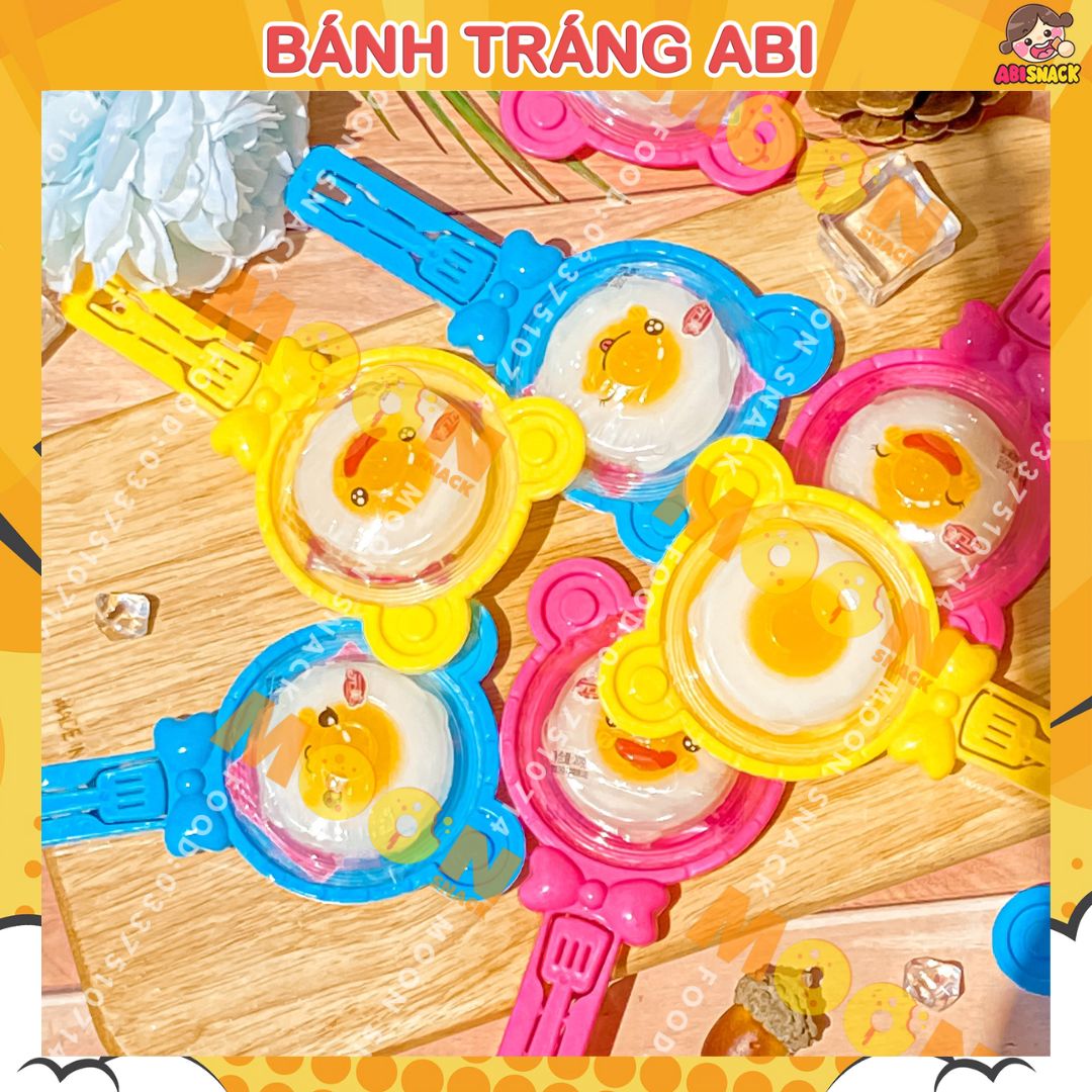 Thạch trứng chảo mini bánh trứng chiên vị pudding trái cây mới cái 20g