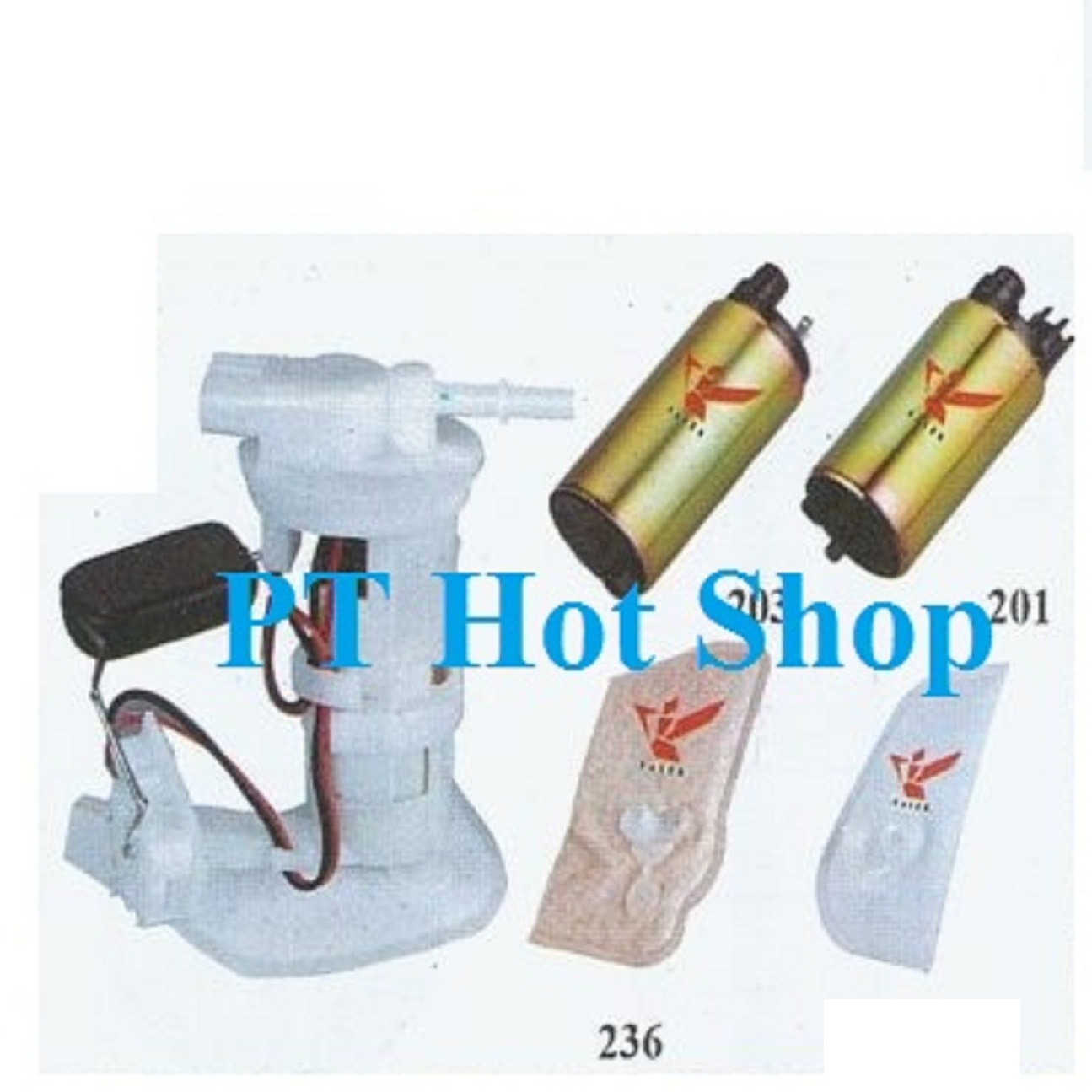 Bộ bơm xăng điện tử xe máy air blade 110