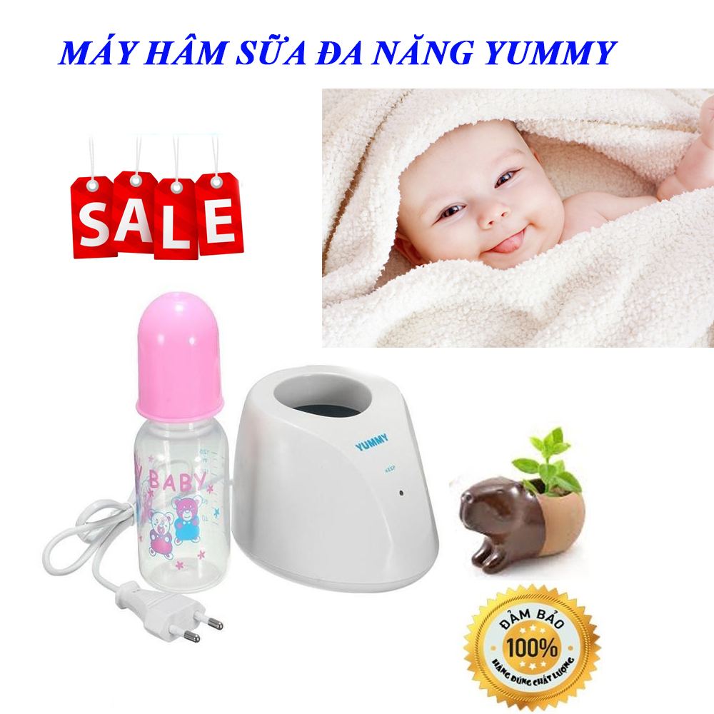 [HOT-GIẢM 50%]Máy hâm sữa, máy hâm sữa Yummy, giúp hâm ủ sữa, tiệt trùng, giữ sữa ở nhiệt độ ổn định 35°c -40°c.TIỆN DỤNG CHO MẸ BỈM,BẢO HÀNH 1 ĐỔI 1 (Na quynh Store SG)