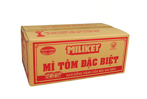 Thùng mì tôm đặc biệt Miliket 65g