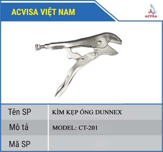 Kìm Kẹp Ống DUNNEX CT 201